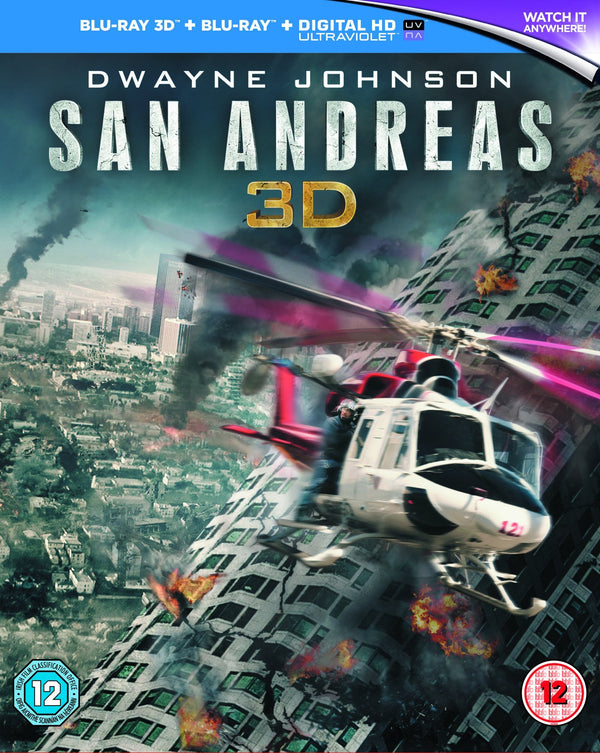 San Andreas [Blu-ray 3D] [2015] [Region Free]